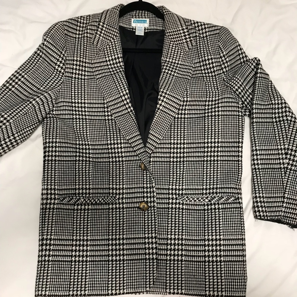 Houndstooth Blazer